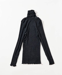 me.（ミードット）の「【 me. / ミードット 】merino washable wool タートルネック　me-23309　HPI（ニット/セーター）」