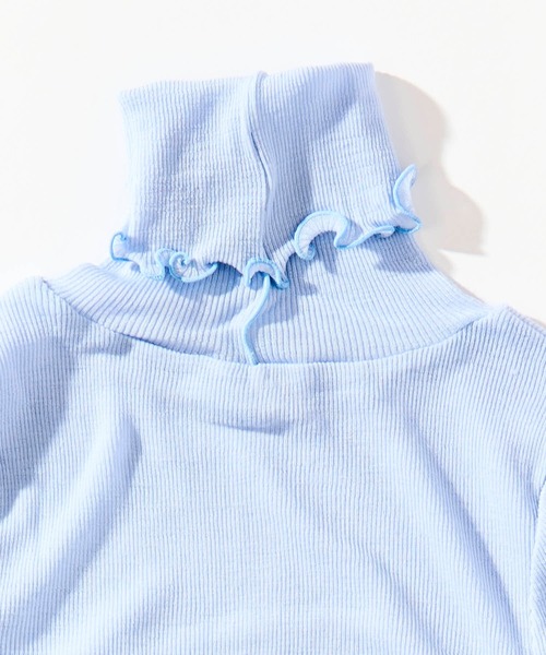 me.(ミードット)の「【 me. / ミードット 】merino washable wool タートルネック me-23309 HPI(ニット/セーター・レディース・イエロー/ベージュ/ライトブルー/グレイッシュベージュ/アイボリー/オフホワイト/チャコール・FREE)」の15枚目の写真
