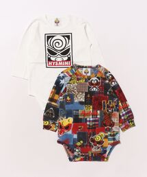 HYSTERIC MINI(qXebN~j)MESSY PATCHWORK&BOX LOGO p[X Zbg(Ȃ/I[C)