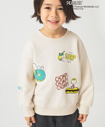 B:MING by BEAMS | Peanuts 総柄 プリント スウェット 2025FW（90～140cm）(スウェット)