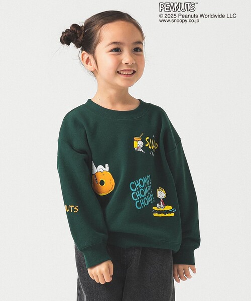 ホーホーくんプリントの908スウェット「トップ」 45Rホーホーくんプリントの908スウェット（インディゴ）: WOMEN｜45R