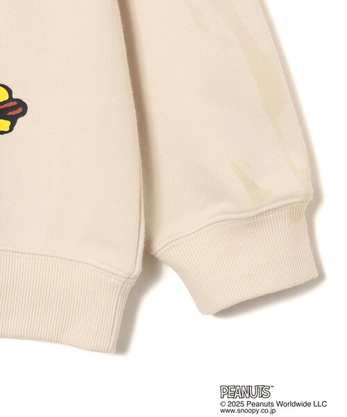 B:MING by BEAMS（ビーミングバイビームス）の「Peanuts 総柄 プリント スウェット 2025FW（90～140cm）（スウェット・キッズ・ダークグリーン/ホワイト系その他5・90/100/110/120/130/140）」の17枚目の写真