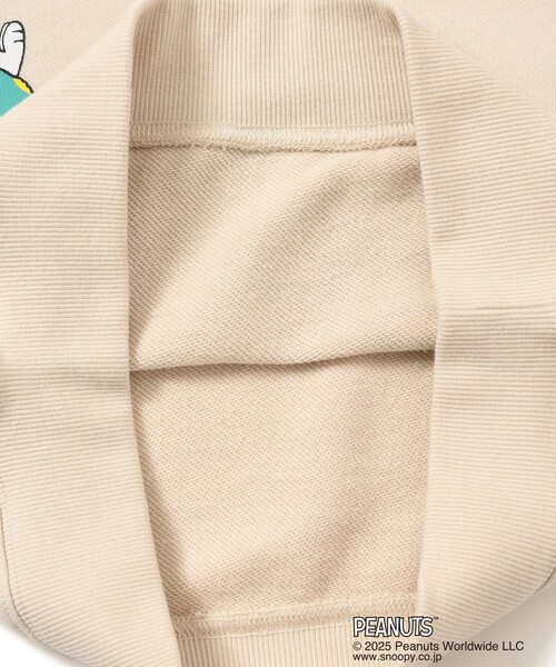 B:MING by BEAMS（ビーミングバイビームス）の「Peanuts 総柄 プリント スウェット 2025FW（90～140cm）（スウェット・キッズ・ダークグリーン/ホワイト系その他5・90/100/110/120/130/140）」の20枚目の写真