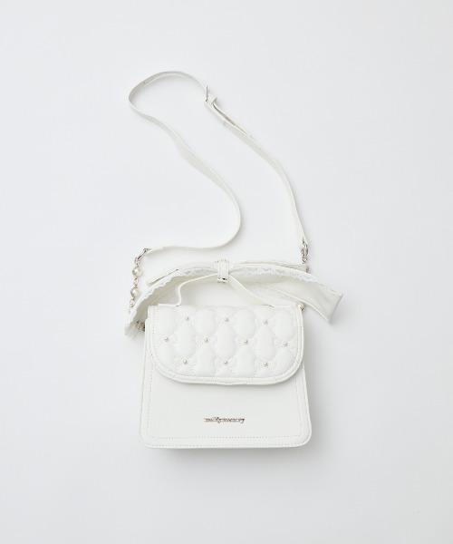 Ribbon quilting eternity bag(ショルダーバッグ)|mellfy Ribbon quilting eternity bag(ショルダーバッグ)|mellfy