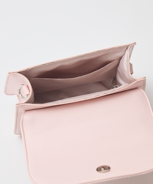 mellfy memory(メルフィーメモリー)の「Ribbon quilting eternity bag(ショルダーバッグ・レディース・ベビーピンク/ピンク/ホワイト・FREE)」の13枚目の写真