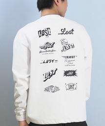 lost（ロスト）の「ムラサキスポーツ限定【...lost/ロスト】LOGOS LS TEE 機能素材 ロンT AIRDRY L25F-2206（Tシャツ/カットソー）」