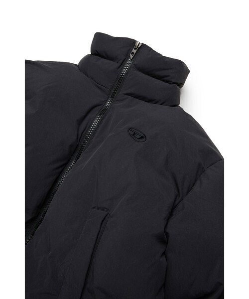 DIESEL(ディーゼル)の「キッズ パファージャケット JWRAVYS(ブルゾン・キッズ・ブラック・8Y/10Y/12Y/14Y/16Y/4Y/6Y)」の3枚目の写真