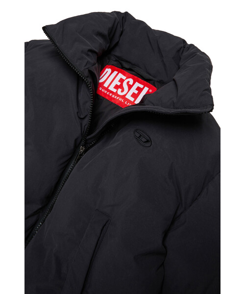 DIESEL(ディーゼル)の「キッズ パファージャケット JWRAVYS(ブルゾン・キッズ・ブラック・8Y/10Y/12Y/14Y/16Y/4Y/6Y)」の4枚目の写真
