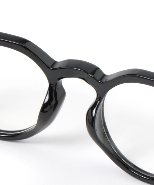 studio CLIP（スタディオクリップ）の「プラボストン型伊達メガネ（メガネ・レディース・ブラック/ブラウン・FREE）」の8枚目の写真