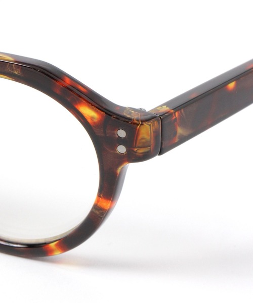 studio CLIP（スタディオクリップ）の「プラボストン型伊達メガネ（メガネ・レディース・ブラック/ブラウン・FREE）」の11枚目の写真