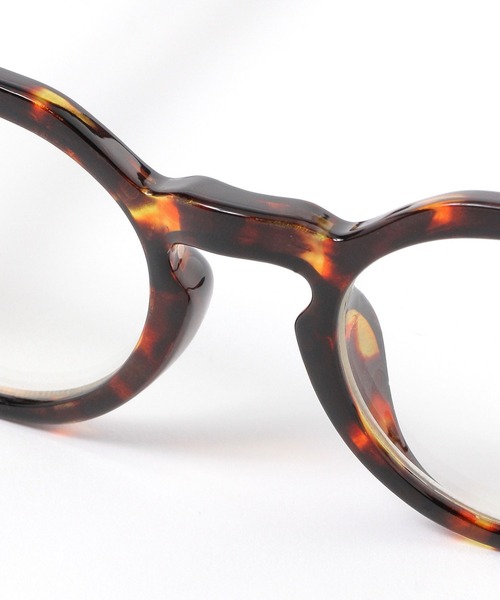 studio CLIP（スタディオクリップ）の「プラボストン型伊達メガネ（メガネ・レディース・ブラック/ブラウン・FREE）」の12枚目の写真