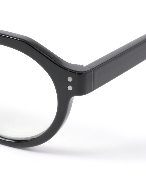 studio CLIP（スタディオクリップ）の「プラボストン型伊達メガネ（メガネ・レディース・ブラック/ブラウン・FREE）」の6枚目の写真