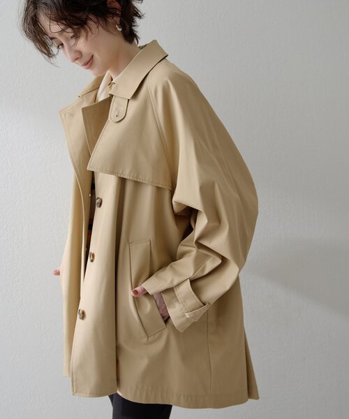 新品　THE PAUSE トレンチコート　ブルゾン THE PAUSE（ザ ポーズ）の「《WEB限定追加》【THE PAUSE】トレンチ