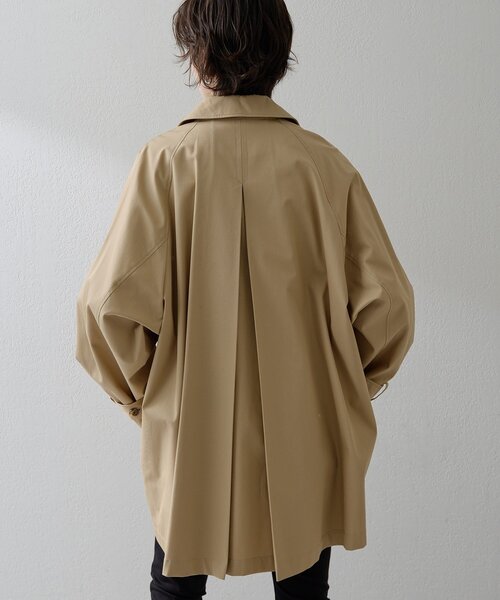 セール】【THE PAUSE】ショートバルマカンコート（ステンカラーコート