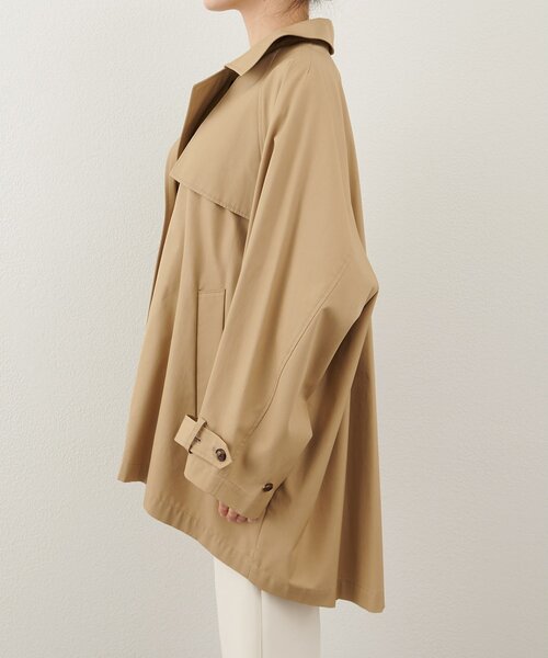 セール】【THE PAUSE】ショートバルマカンコート（ステンカラーコート