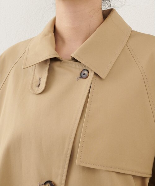 THE PAUSE】ショートバルマカンコート（ステンカラーコート）｜THE