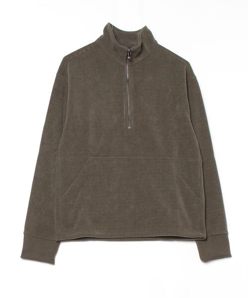 BANANA REPUBLIC FACTORY STORE(バナナリパブリック ファクトリーストア)の「BANANA REPUBLIC FACTORY STORE ニットハーフジップスウェットシャツ(スウェット・メンズ・ベージュ/ダークグリーン・L/S/M/XL)」の3枚目の写真