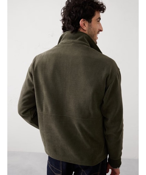 BANANA REPUBLIC FACTORY STORE(バナナリパブリック ファクトリーストア)の「BANANA REPUBLIC FACTORY STORE ニットハーフジップスウェットシャツ(スウェット・メンズ・ベージュ/ダークグリーン・L/S/M/XL)」の8枚目の写真