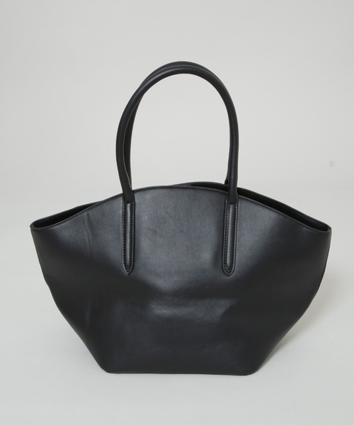 NANO universe（ナノユニバース）の「ラウンドシンプルトートバッグ（トートバッグ・レディース・ブラック/ライトグレー/ブラウン・FREE）」の12枚目の写真