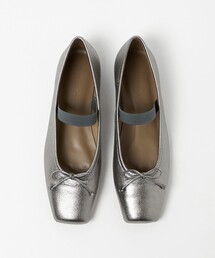 オディットオディール　odette e odile 　23㎝　シルバー ODETTE E ODILE｜オデット エ オディールのバレエシューズ