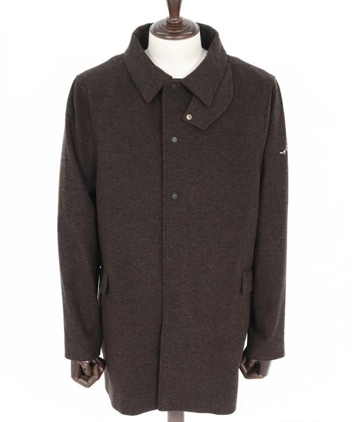 CALL&RESPONSE（コールアンドレスポンス）の「mj10892-ステンカラーコート-スーパーストレッチ（ステンカラーコート・メンズ・チャコール/ブラウン・2/4/5）」の15枚目の写真