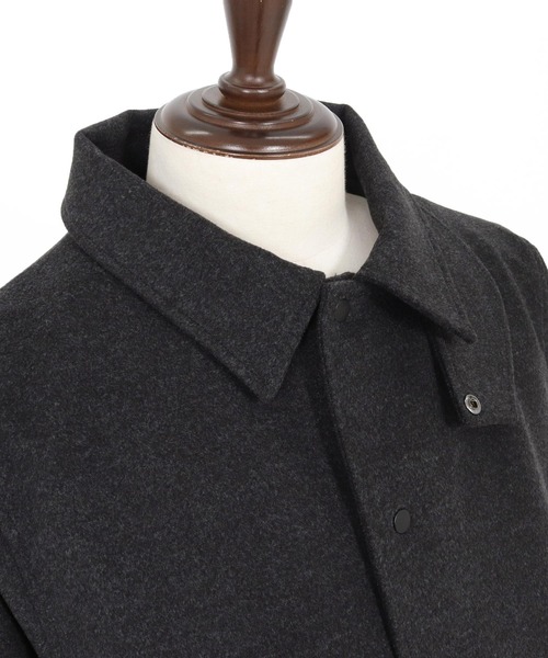 CALL&RESPONSE（コールアンドレスポンス）の「mj10892-ステンカラーコート-スーパーストレッチ（ステンカラーコート・メンズ・チャコール/ブラウン・2/4/5）」の20枚目の写真