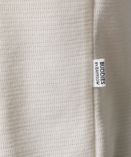 BAYFLOW（ベイフロー）の「ドローコードTシャツ【吸水速乾】（Tシャツ/カットソー・メンズ・ブラック/オフホワイト/ブルー・MEDIUM/LARGE）」の9枚目の写真