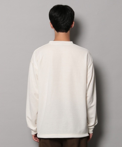 BAYFLOW（ベイフロー）の「ドローコードTシャツ【吸水速乾】（Tシャツ/カットソー・メンズ・ブラック/オフホワイト/ブルー・MEDIUM/LARGE）」の19枚目の写真