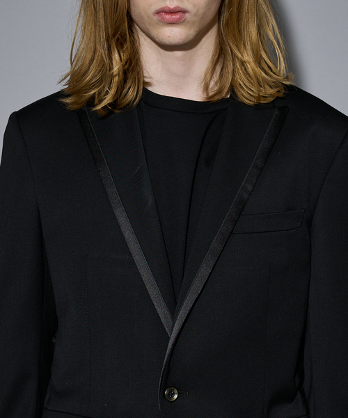 5351 POUR LES HOMMES（ゴーサンゴーイチプールオム）の「【セットアップ 対応/Director's Line】ピークドラペル ミリタリー ジャケット（テーラードジャケット・メンズ・ブラック・44/46/48/50）」の11枚目の写真