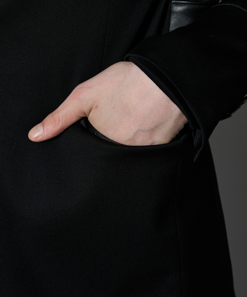 5351 POUR LES HOMMES（ゴーサンゴーイチプールオム）の「【セットアップ 対応/Director's Line】ピークドラペル ミリタリー ジャケット（テーラードジャケット・メンズ・ブラック・44/46/48/50）」の8枚目の写真