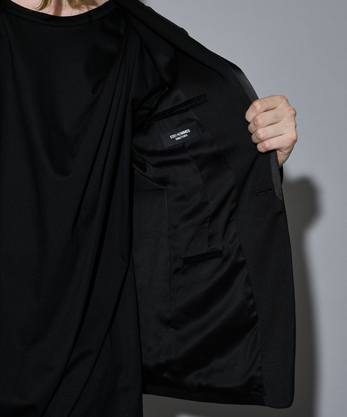 5351 POUR LES HOMMES（ゴーサンゴーイチプールオム）の「【セットアップ 対応/Director's Line】ピークドラペル ミリタリー ジャケット（テーラードジャケット・メンズ・ブラック・44/46/48/50）」の6枚目の写真