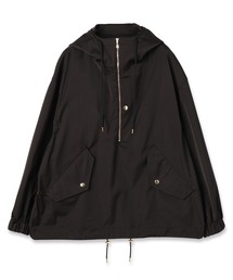 CULLNI(Nj)Double Satin Half Zip Anorak Hoodie(}Eep[J[)