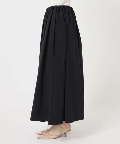 plage(プラージュ)の「taffeta maxi スカート(スカート・レディース・アイボリー/ブラック・38/36)」の5枚目の写真