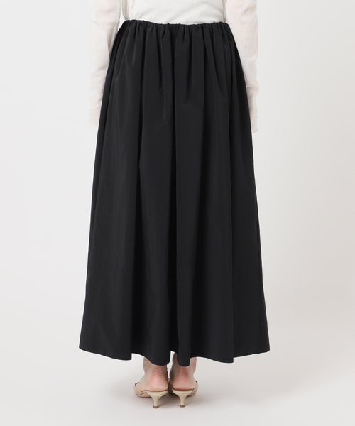 plage(プラージュ)の「taffeta maxi スカート(スカート・レディース・アイボリー/ブラック・38/36)」の6枚目の写真
