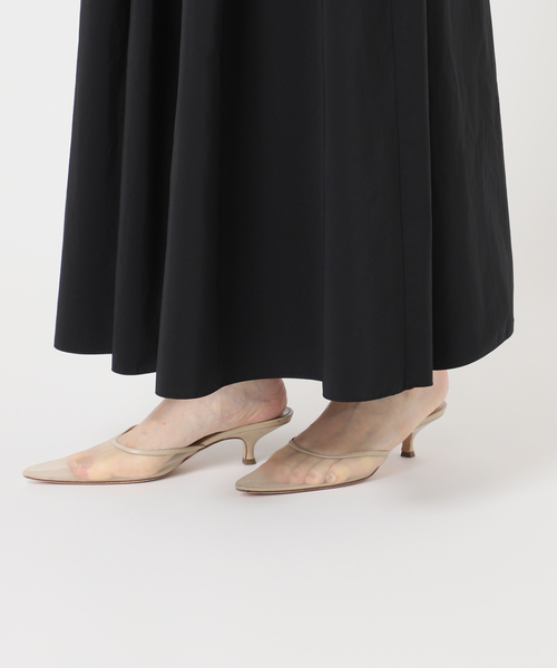 plage(プラージュ)の「taffeta maxi スカート(スカート・レディース・アイボリー/ブラック・38/36)」の9枚目の写真