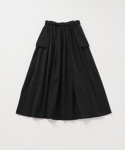 plage(プラージュ)の「taffeta maxi スカート(スカート・レディース・アイボリー/ブラック・38/36)」の10枚目の写真