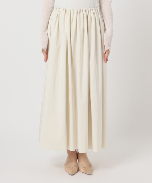 plage(プラージュ)の「taffeta maxi スカート(スカート・レディース・アイボリー/ブラック・38/36)」の13枚目の写真