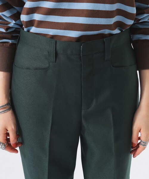 BEAMS BOY（ビームスボーイ）の「ポリエステル ツイル スラックス（スラックス・レディース・ダークグリーン/ブルー系その他・0/1）」の19枚目の写真