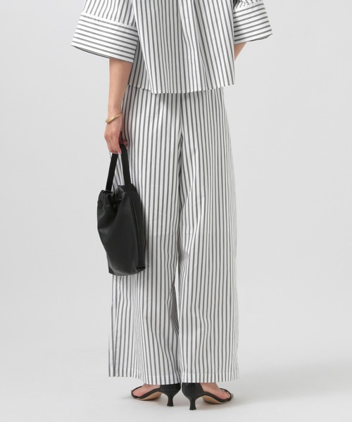 BAYFLOW（ベイフロー）の「ストライプリラックスパンツ（その他パンツ・レディース・チャコール/ホワイト・FREE）」の18枚目の写真