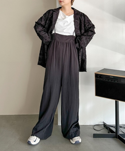 PILIT（ピリット）の「ジャガードジャケット（テーラードジャケット・レディース・アイボリー/ブラック・MEDIUM）」の13枚目の写真