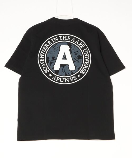AAPE BY A BATHING APE(エーエイプバイアベイシングエイプ)の「AAPE FANCY MAIN TEE(Tシャツ/カットソー・メンズ・ブラック・X-LARGE/SMALL/MEDIUM/LARGE/XX-LARGE)」の5枚目の写真