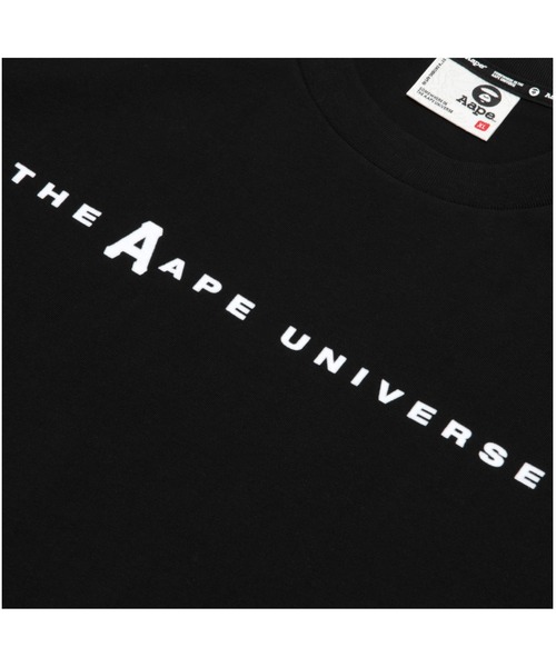 AAPE BY A BATHING APE(エーエイプバイアベイシングエイプ)の「AAPE FANCY MAIN TEE(Tシャツ/カットソー・メンズ・ブラック・X-LARGE/SMALL/MEDIUM/LARGE/XX-LARGE)」の2枚目の写真