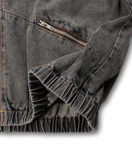 GALFY（ガルフィー）の「【GALFY/ガルフィー】ぐるグニャデニムパーカー（ブルゾン・メンズ・ブラック/ブラウン/ブルー・XL/L）」の10枚目の写真