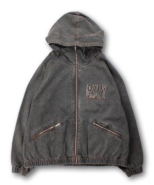 GALFY（ガルフィー）の「【GALFY/ガルフィー】ぐるグニャデニムパーカー（ブルゾン・メンズ・ブラック/ブラウン/ブルー・XL/L）」の20枚目の写真