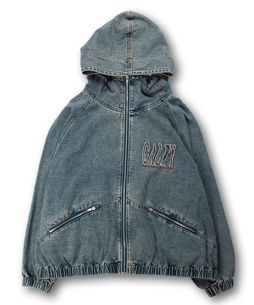 GALFY（ガルフィー）の「【GALFY/ガルフィー】ぐるグニャデニムパーカー（ブルゾン・メンズ・ブラック/ブラウン/ブルー・XL/L）」の21枚目の写真