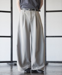 HARE | 【SET UP対応】3ディメンションワイドパンツ(HARE)(スラックス)