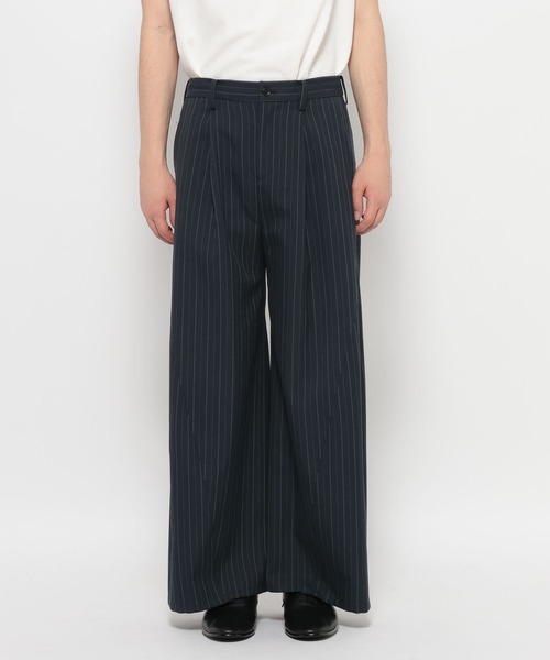 HARE（ハレ）の「【SET UP対応】3ディメンションワイドパンツ(HARE)（スラックス・メンズ・グレー/ブラック/ブルー系その他/パープル/ブラック系その他/グレー系その他/オレンジ/ライトパープル・SMALL/MEDIUM/LARGE）」の17枚目の写真