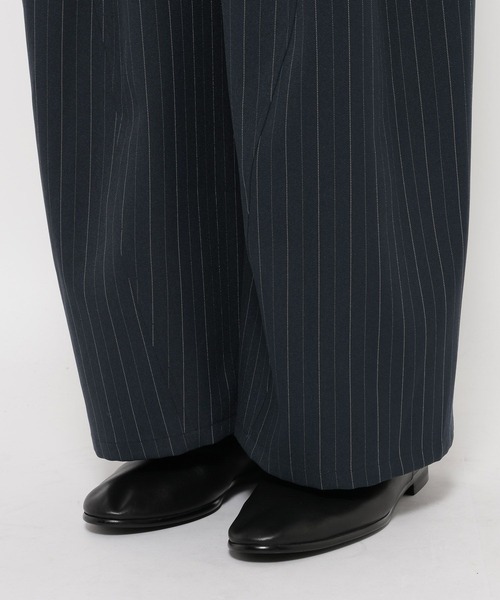 HARE（ハレ）の「【SET UP対応】3ディメンションワイドパンツ(HARE)（スラックス・メンズ・グレー/ブラック/ブルー系その他/パープル/ブラック系その他/グレー系その他/オレンジ/ライトパープル・SMALL/MEDIUM/LARGE）」の22枚目の写真