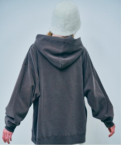 RNA（アールエヌエー）の「M2491 ＹＥＡＨピグメントフーディー（パーカー・レディース・ネイビー/ブラウン/ピンク・MEDIUM）」の22枚目の写真