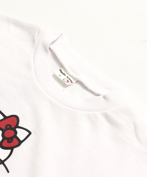 sanrio(サンリオ)の「〈サンリオ〉ハローキティ/裏毛トレーナー(スウェット・レディース・ブラック/ホワイト・LARGE/MEDIUM)」の11枚目の写真